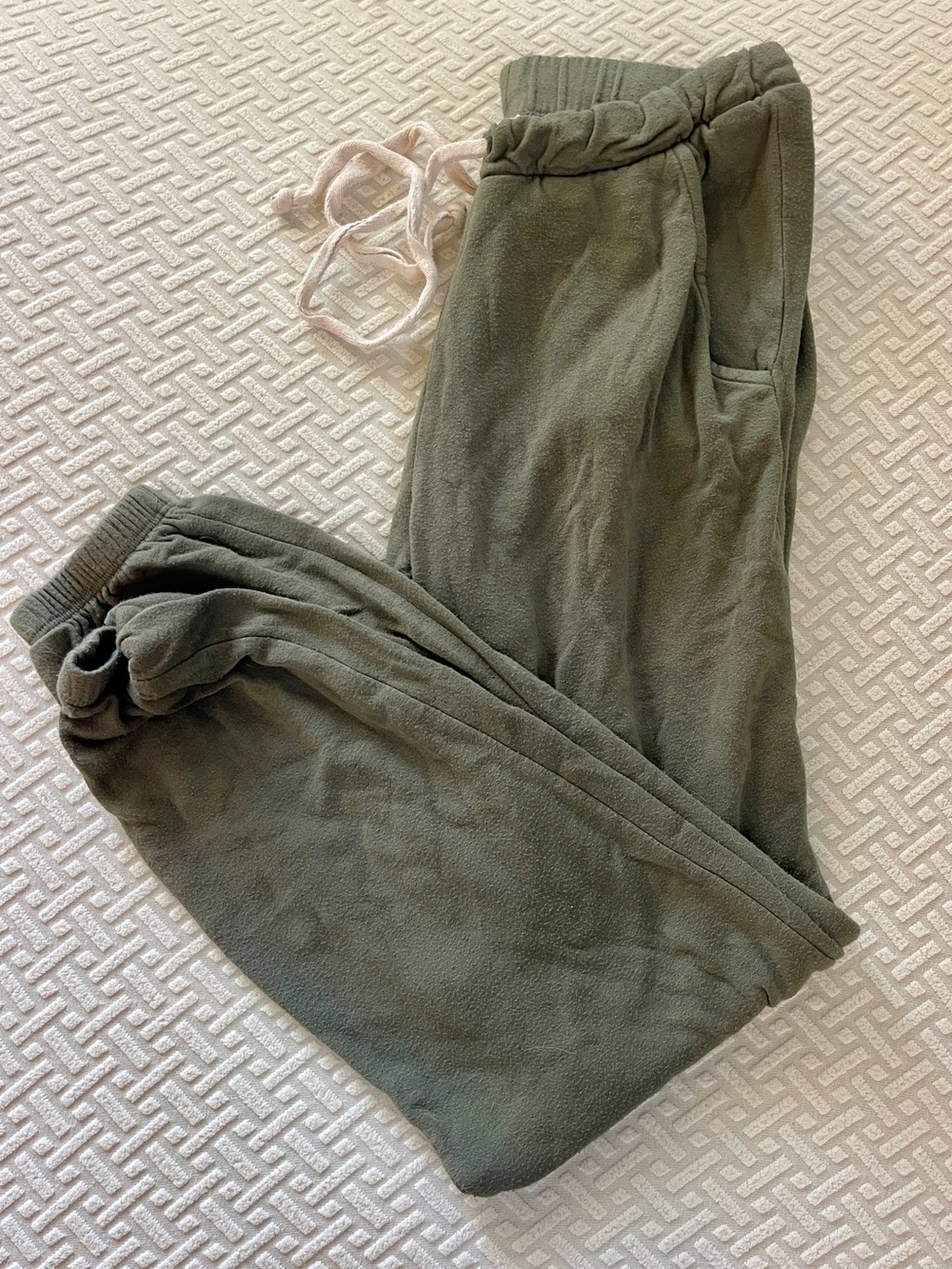 VICI Drawstring Soft Jogger Sweatpants Small Sage green Lounge Pants